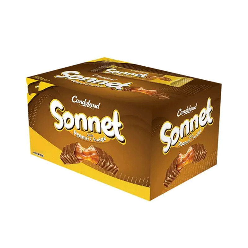 CANDYLAND SONNET CHOCOLATE 12`S RS 50 BOX
